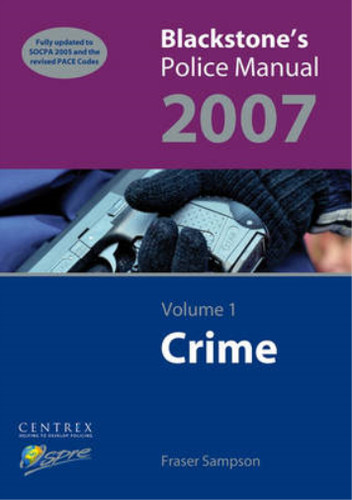 Blackstones police manual - blackstones,