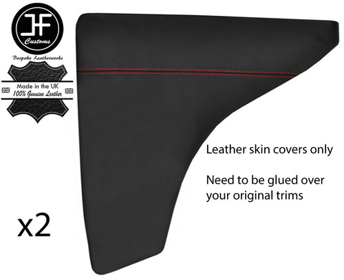Red stitch rear - rear, card