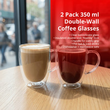 Double wall insulated glass - double,