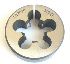 Die M6 M8 M12 M14 M16 1.0 1.25 1.75 2.0 1½" Split Alloy Steel Die UK Seller