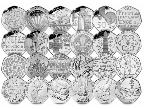 1973 2022 elizabeth - elizabeth, 50p