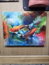 large oil painting on canvas