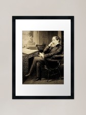 Charles Dickens Framed Art