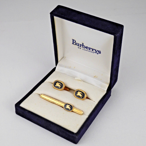 Burberrys cufflinks tie bar - tie,