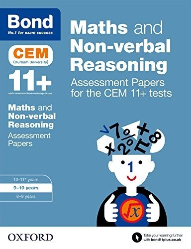 Bond maths and non verbal - maths, non-verbal