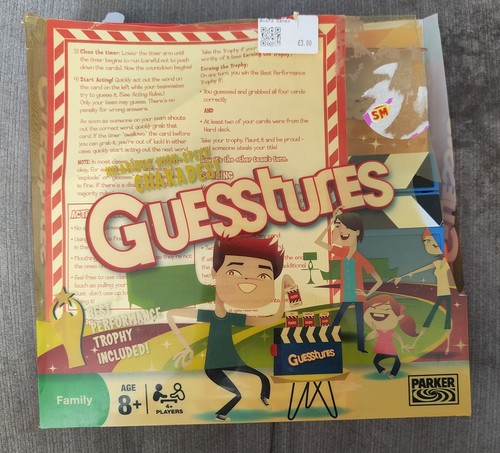 Guesstures parker game some - parker,
