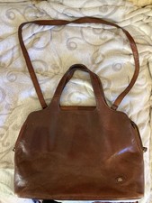 The Bridge Leather Handbag With Shoulder Strap