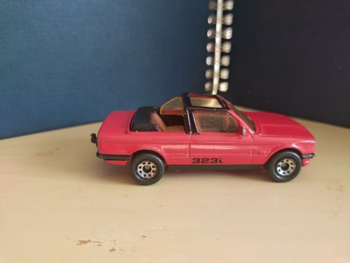 Matchbox bmw e30 323i red - matchbox, in