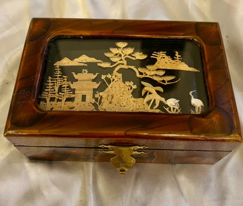 Vintage chinese lacquer - vintage,