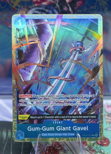 Gum giant gavel - gum-gum,