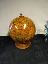 Vintage Globe Tabletop Drinks