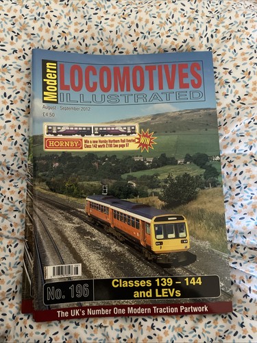 Modern locomotives illustrated - modern,