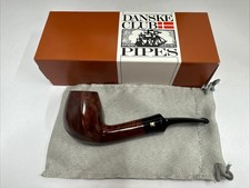 Stanwell Danske Club Brown Polished 403 Bent Smooth Briar Tobacco Pipe - New