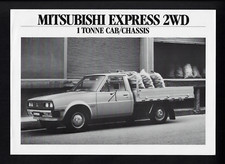 MITSUBISHI EXPRESS 2WD 1 TONNE CAB/CHASSIS SPECIFICATIONS BROCHURE 12/82
