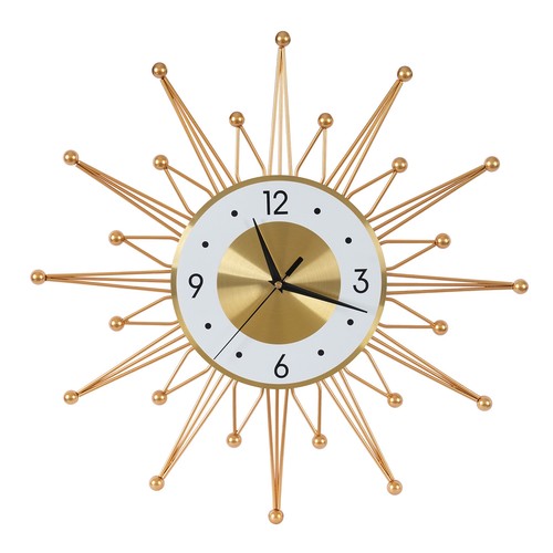 50cm retro metal art sunburst - metal,