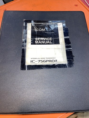 Icom 756proii service - ic-756proii,