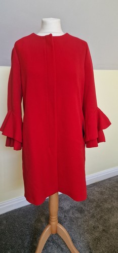 Stunning red coat from zara - stunning,