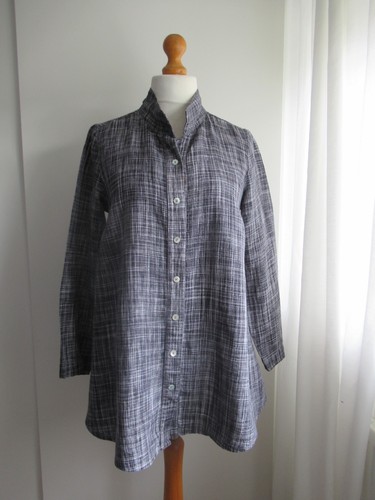 Sahara blue black - sahara, linen
