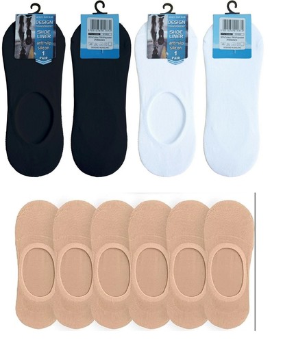 Ladies invisible liner socks - ladies,
