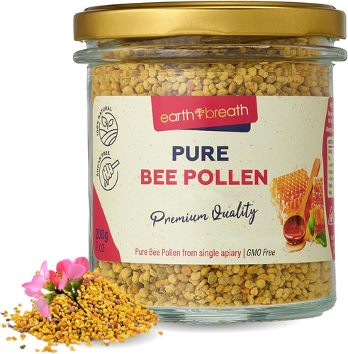 Pure bee pollen granules 200g - bee,