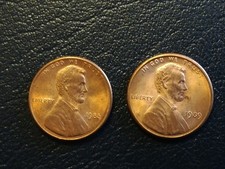 2 x 1 Cent, USA, 1988 - 1989