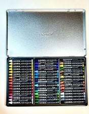 Daler-Rowney Lyra Aquacolor Water-Soluble Wax Crayons, Pack of 48