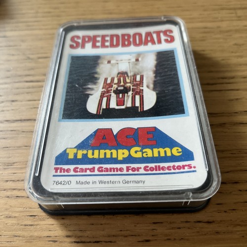 1970s speed boats top trumps - 1970s,