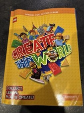 Lego Create the World 2017 Sainsbury's Album Complete - ALL 140 Cards.