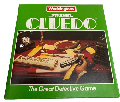 Cluedo travel waddingtons - cluedo,