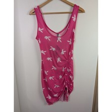 Playboy Dress L/XL Pink Sheer