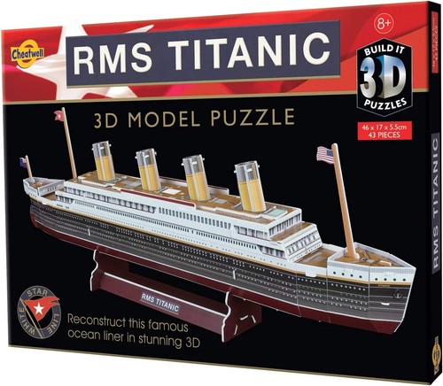 Puzzle titanic cheatwell - 3d,