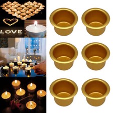 10X Metal Candle Cups Reusable