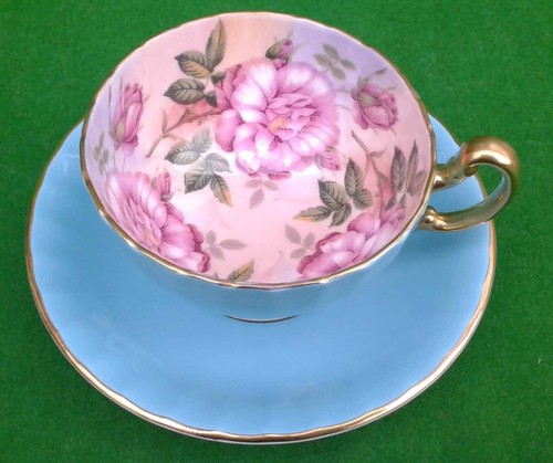 Aynsley cabbage rose tea - aynsley,