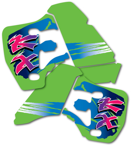 Rad tank decals kawasaki kx - rad,