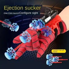 Spiderman Web Shooter Kids Toy Cosplay Launcher Spider Silk Glove Wrist Launcher