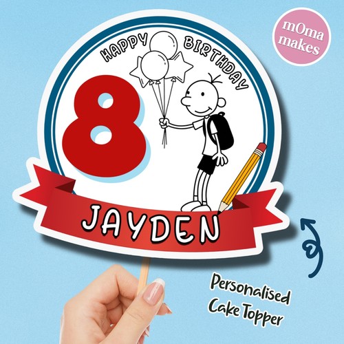 Diary wimpy kid cake - wimpy,