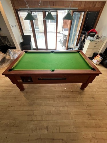 Pool table 7ft - bed, used