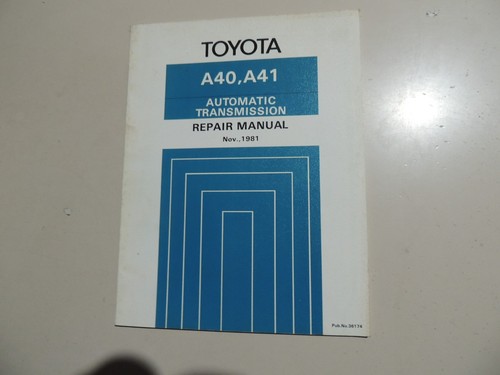 Repair manual transmission