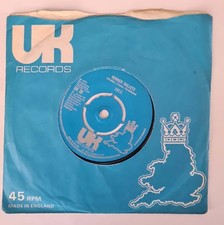 10CC, Rubber Bullets / Waterfall,  1973  7" 45rpm VG+