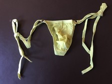 One Size Men Tie Side Yellow