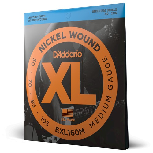 Addario exl160m nickel wound - d'addario,