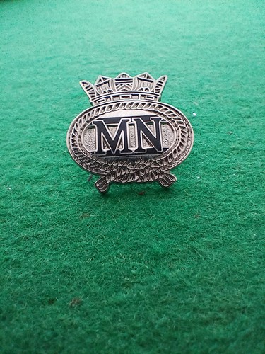 Vintage merchant navy badge - vintage,