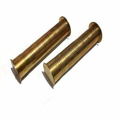 Brass handle bar grips - handle,