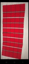 Zara Accessories Scarf Red Check Colours Large Size 