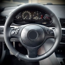 Leather Steering Wheel Cover