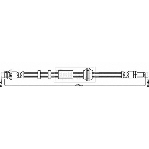 Brake hose for - brake,