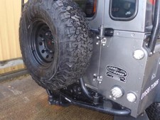 Safety Devices Spare Wheel Carrier (Swing Away) - Land Rover Defender -DA3809