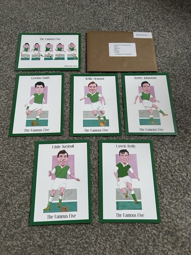Hibernian famous five - hibernian,