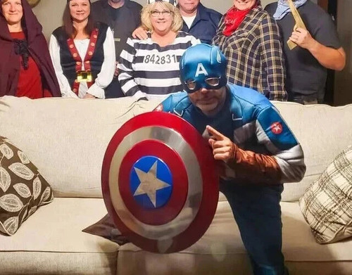 Captain america shield metal - america,