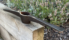 Vintage Garden 5.3 lb Pickaxe Head Chipping Hammer Mining Railroad Mattock Tool